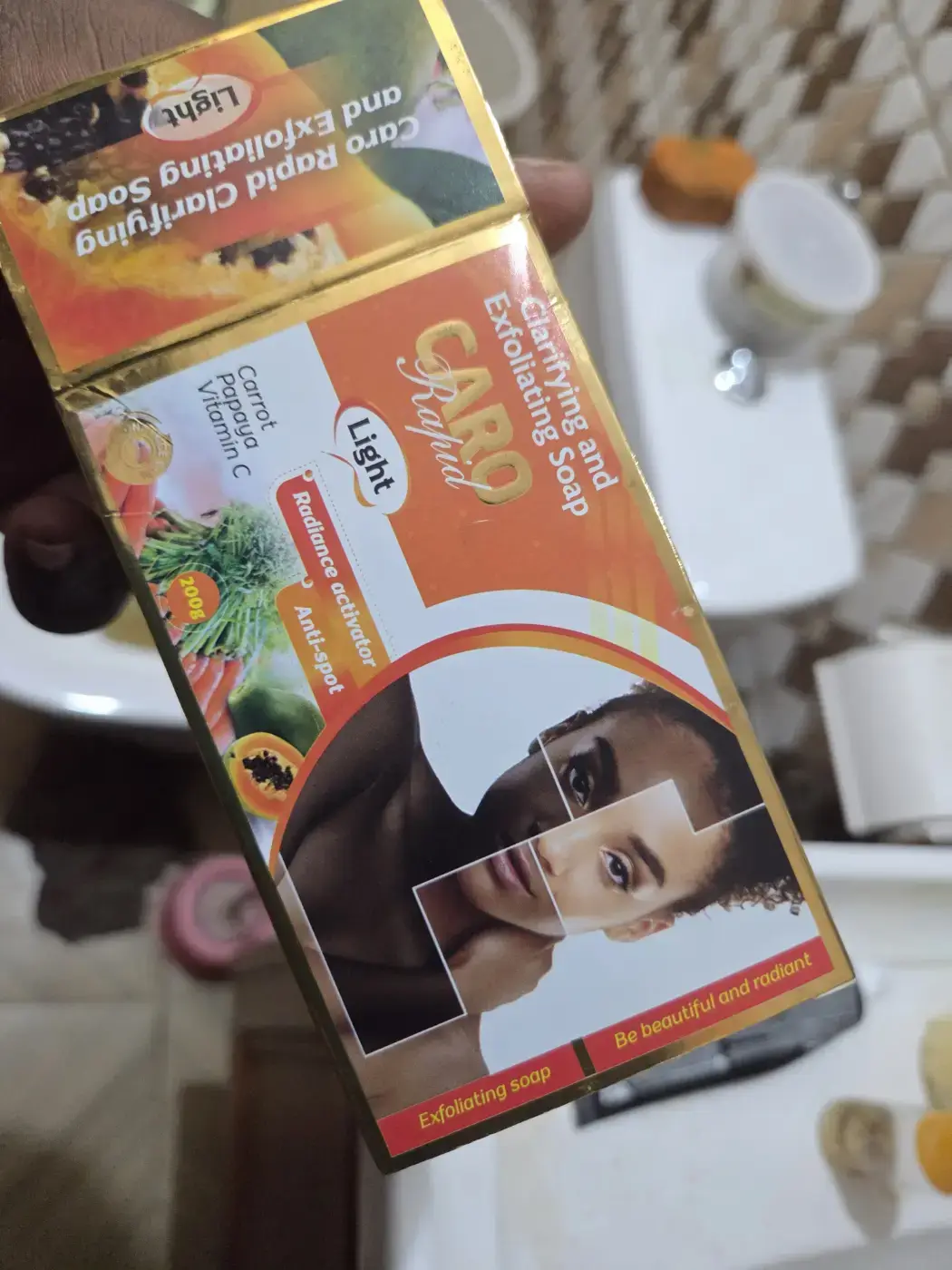 Savon caro Rapid thailandais