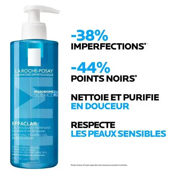 effaclar gel lavant ( LA ROCHE POSAY)