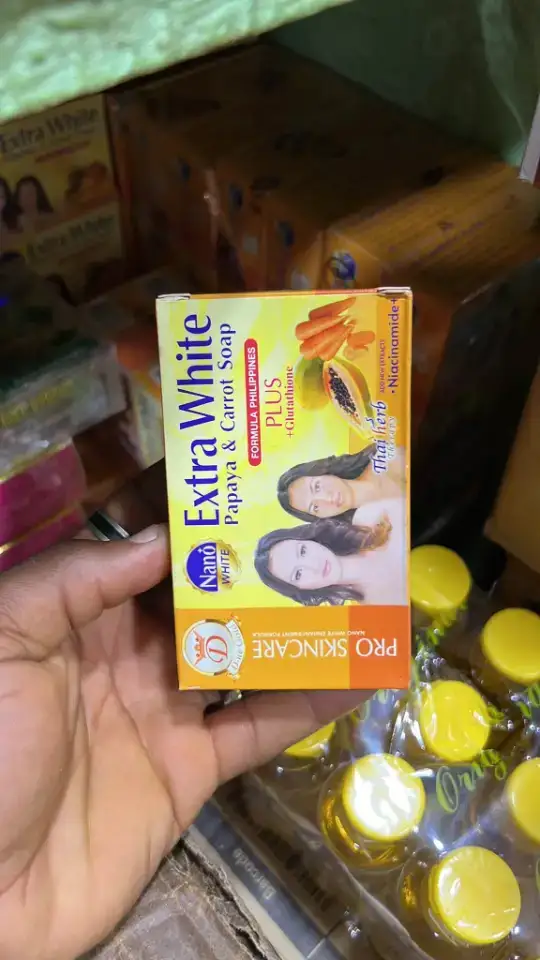 Savon thaïlandais nano extra white