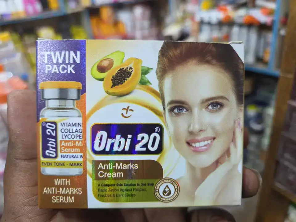 Creme visage et serum nuit orbit 20