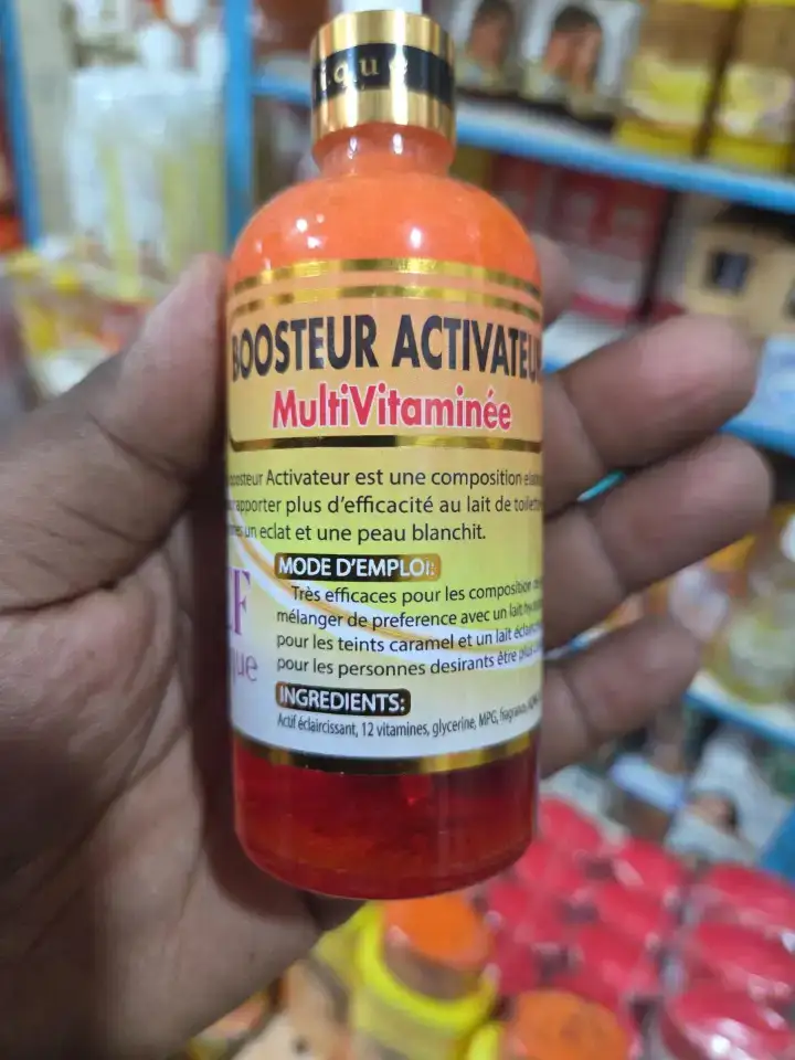Booster d'éclat corps