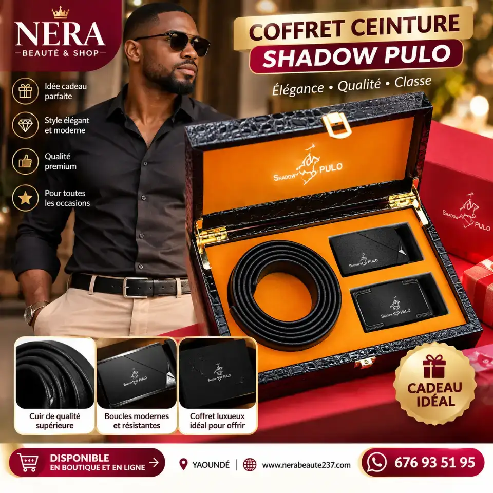 Coffret ceinture Homme